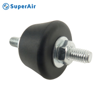 Pièces de climatisation Super Air Building Material, amortisseur anti-vibrations HVAC, bloc silencieux