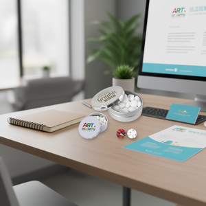 Boîte à bonbons promotionnelle Click Clack 45 avec logo personnalisé pour la marque et la promotion marketing - Product Image 3