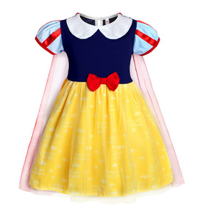 Noël carnaval Cosplay fête nouvel an Elsa Anna bébé filles neige blanche princesse robe Costumes - Product Image 3