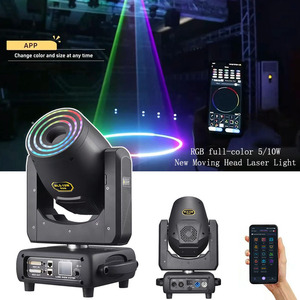 AOPU 5W 10W 15W RGB <span class=keywords><strong>Laser</strong></span> Tête Mobile ILDA 3d Full Color Luces <span class=keywords><strong>Laser</strong></span> Para Dj Animation <span class=keywords><strong>Laser</strong></span> Light pour Dj Night Club - Product Image 1
