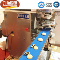 Machine de fabrication de biscuits à double remplissage en 3 trémies