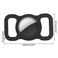 Le plus récent 2025 tracker couverture GPS air Pet chien chat collier boucle Silicone localisateur étuis support de suivi pour air Tag Case