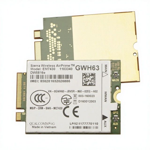 300Mbps/50Mbps 4G LTE Cat.6 Module EM7430, APAC Region Support GPS/GLONASS/Beidou/Galileo EM7430 M2M Module DW5816e
