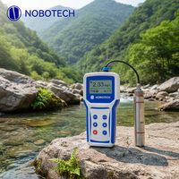 Analyseur de qualité de l'eau portable haute précision pour aquaculture/ferme de crevettes/étang à poissons, capteur de test de la qualité de l'eau, analyseur de l'oxygène dissous DO