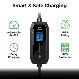 <span class=keywords><strong>Prix</strong></span> promotionnel Chargeur de voiture portable Type 2 Norme européenne Chargeur de voiture portable monophasé - Product Image 5