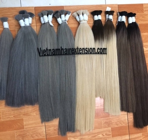 Extensiones de Cabello Humano de Calidad Profesional, Cabello Virgen en Paquetes, Liso, con Cutícula Alineada, Exportación Global - Product Image 5