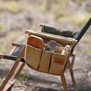 ROBBEN Outdoor Fishing Kermit Beach Arm Chair bracciolo da tavolo borsa da appendere borsa da viaggio laterale borsa da viaggio portatile