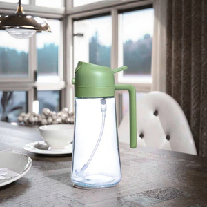 Botella de Aceite de Doble Propósito con Diseño Moderno, Botella Rociadora Integrada para Cocina y Barbacoa, Suministro Directo de Fábrica - Product Image 2