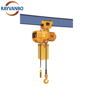 3 <span class=keywords><strong>Ton</strong></span> Magazijnkraan Vaste Handmatige/Elektrische Monorail Kettingtakel Met Kettingtas - Product Image 2