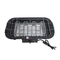 Barbecue au charbon de bois 2000W, portable, pliable, multifonction, réglable en hauteur, antiadhésif, style Char-Broil, pour cuisson sur brochettes, intérieur/extérieur