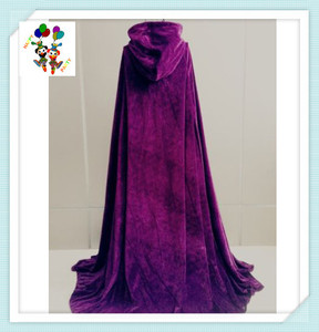Costume da donna in velluto con cappuccio di colore <span class=keywords><strong>rosso</strong></span> scuro con HPC-2310 - Product Image 6