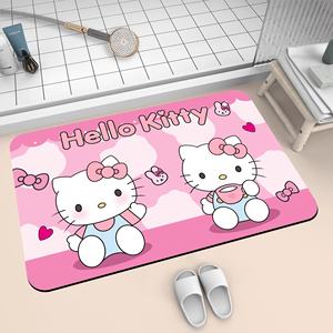 Tapis de bain en diatomite à séchage rapide antidérapant absorbant imperméable pour salle de bain cuisine entrée tapis de sol écologique - Product Image 4