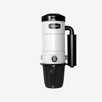 Système d'aspiration central puissant de 1800 W, aspirateur central intégré de type dissimulé de 20 L