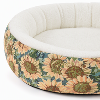 Coussin pour animaux de compagnie épais et chaud pour chats et petits chiens, tissu jacquard de style chinois, tapis doux pour chiots, coussin de couchage confortable pour l'hiver