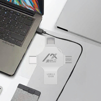 Flagship 3.0 stik memori type-c, OTG Mini USB Flash Drive 64GB ke 512GB, produk baru yang dipersonalisasi USB 3.0