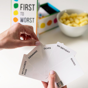 Divertente Gioco di Carte 'Primo al Peggio' per Feste, Gioco <span class=keywords><strong>da</strong></span> Tavolo Personalizzato per Serate di Gioco, Regalo per Amici - Product Image 4