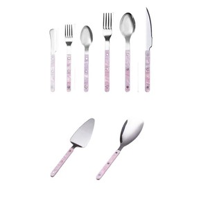 Venta al por mayor <span class=keywords><strong>de</strong></span> vajilla moderna con inventario continuo <span class=keywords><strong>de</strong></span> acero inoxidable, acrílico y tratamiento <span class=keywords><strong>de</strong></span> textura <span class=keywords><strong>de</strong></span> mármol - Product Image 5