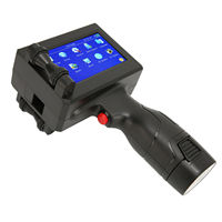 Machine de marquage à jet d'encre portable intelligente, 12,7 mm, impression de codes-barres, codes QR, images, logos, codes pulvérisés, étiquettes, 600x600 dpi