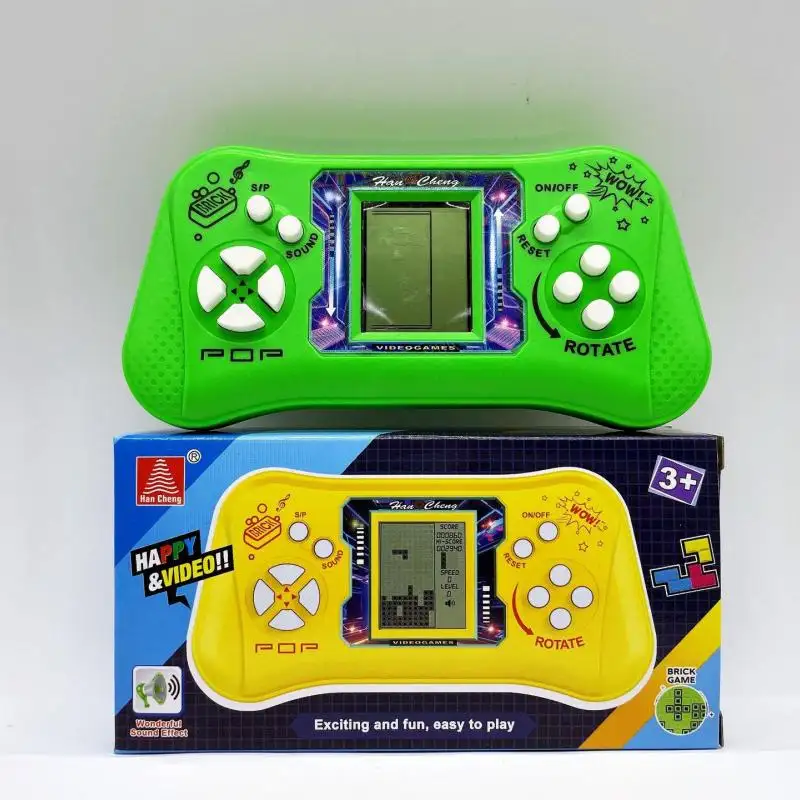 Trend for handheld square game console 8090 nostalgic old retro console children's puzzle childhood toys