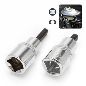 Adaptador de brocas para llave de vaso de 1/2 pulgada con punta de bola hexagonal para herramientas de reparación automotriz - Product Image 4