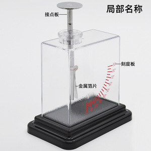 Foil electroscope teacher demonstrates electrostatic experiment <b>physics</b> electricity experiment equipment teaching instrument - Product Image 2