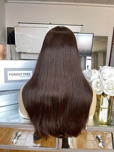 2025 SHY nuevos productos cabello humano ruso peluca judía nudos individuales 5,0 resaltar Stock salón Color para mujeres kosher peluca - Product Image 5