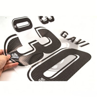 Papel Adhesivo PET/PU Ecológico para Transferencia de Números y Nombres en Camisetas, Uniformes Deportivos y Ropa
