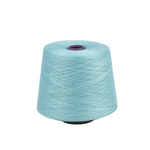 Rohes weißes und gefärbtes Weben Polyester garn Fabrik Niedriger Preis Heißer Verkauf Hochwertiges <span class=keywords><strong>Yanjin</strong></span>-Rohrring gesponnenes Garn 50s/2 - Product Image 2