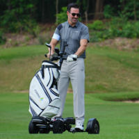 Scooter de golf électrique ES1388 Pro avec batterie à déconnexion rapide, chariot de golf pliable, prix usine
