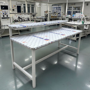 2024-ホット販売ダブルステンレス鋼コンピューター修理ワークベンチ梱包ステーションアセンブリテーブル工場卸売カスタマイズ可能 - Product Image 1