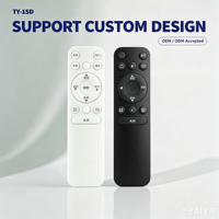 Télécommande universelle anti-choc à code fixe KEYUAN TY-15D pour TV, portée 20m