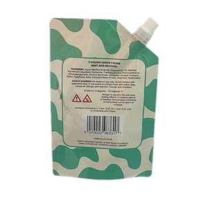 Bolsa de pie de grado alimenticio a prueba de fugas con impresión personalizada para uso de bebidas cosméticas líquidas - Product Image 2