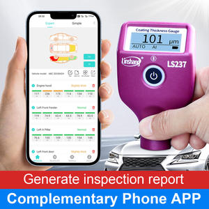 फैक्टरी मूल्य Ls237 कोटिंग मोटाई गेज रिचार्जेबल पेंट मीटर वाहन डिजिटल पेंट मोटाई गेज - Product Image 6