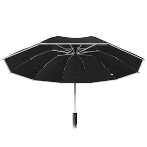 Martillo Rompeventanas Creativo de Tres Pliegues, Herramienta de Escape de Emergencia para Coche, Paraguas Automático con Revestimiento Negro para Sol y Lluvia, Regalos de Negocios - Product Image 4