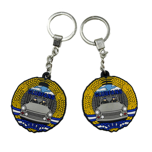 Custom 2D Printed PVC Rubber Keychain Soft Bag Pendant Decoration <b>Small</b> Birthday Gift Daily Accessories - Product Image 6
