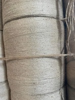 Cordon en jute torsadé de 3 mm, fait main, de couleur naturelle, écologique, en fil de jute filé à l'anneau, longueur personnalisée, logo personnalisé, emballage OEM