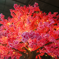 Künstliche Japanische Leuchtende Kirschblütenbäume LED Japanischer Kirschblütenbaum Licht Outdoor Beleuchtete Kirschblütenbäume