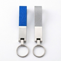 Porte-clés en cuir personnalisé avec logo de voiture, gravure laser, fermoir en alliage de zinc, mousqueton léger pour entreprises automobiles