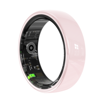 Anneau intelligent R12 en céramique, suivi du rythme cardiaque, de l'oxygène sanguin et du sommeil, étanche 5ATM, anneau pour couple