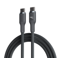 Câbles de charge super rapides 240W Type C vers USB Type C, câble tressé, connecteurs TPE au toucher doux, câble Type C conçu pour durer