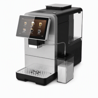 Máquina de Espresso Automática con Molinillo Integrado, Bomba de 19 Bares, Acero Inoxidable, Cafetera de Granos a Taza para Cafetería u Oficina, Venta al Por Mayor