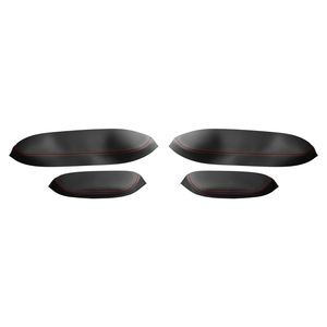 Reposabrazos de cuero para puerta de Suzuki Swift 05-12, panel interior delantero, caja de almacenamiento mejorada, cuero de microfibra auténtico - Product Image 3