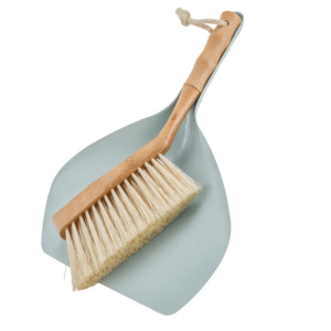 ほうき床掃除金属ほうきハンドル金属 + PBT + ブナ材工場製造 - Product Image 1