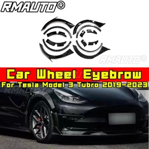 บังโคลนรถยนต์สำหรับ Tesla Model 3 Turbo ปี 2019-2023 อุปกรณ์ตกแต่งรถยนต์ - Product Image 2