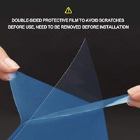 5PCS NFEP/PFA Film de libération Compatible avec Anycubic Photon M3 Max & ELEGOO Jupiter Résine Imprimantes 3D Accessoire