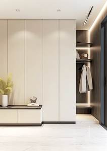 Mueble Zapatero de Madera Moderno y Sencillo de Gran Capacidad con Muebles de Salón para Uso Doméstico - Product Image 5