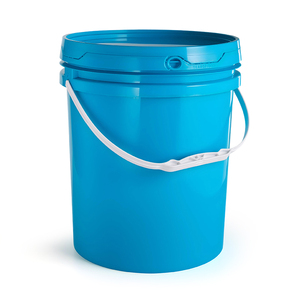 Cubo de PP Azul de <span class=keywords><strong>25</strong></span> <span class=keywords><strong>Litros</strong></span> y <span class=keywords><strong>25</strong></span> KG de Alta Resistencia con Tapa Antirrobo para Envasado de <span class=keywords><strong>Pintura</strong></span> (a Base de Agua y Solvente) - Product Image 1