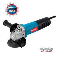 MAXTOL AG100-850 Meuleuse d'angle électrique professionnelle de qualité industrielle 850W 100mm avec interrupteur à gâchette et disque de meulage 220-230V