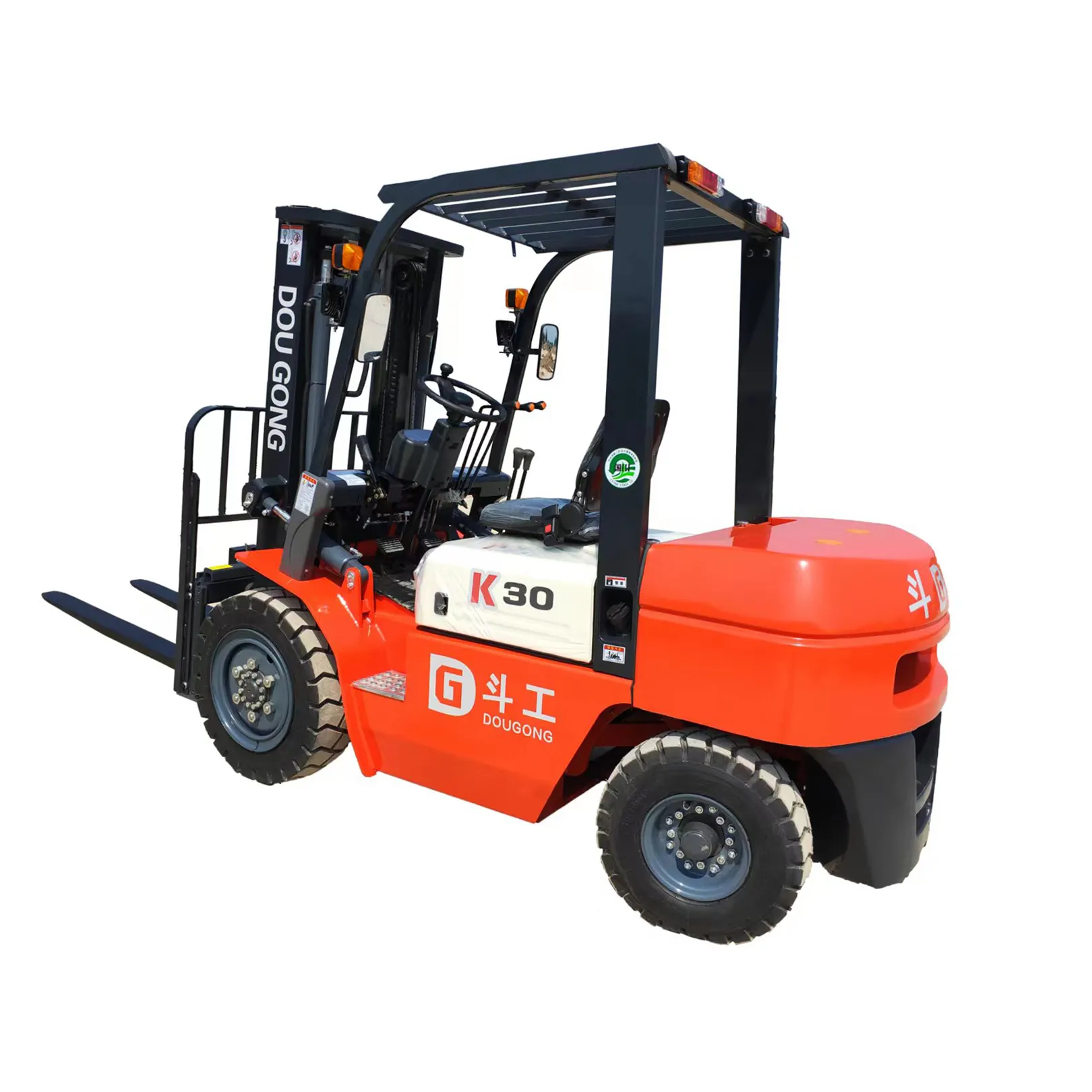 New Design Wholesale Diesel Rough Terrain Tires Battery for Manual price Trucks parts 3.5 ton Forklift Made in China