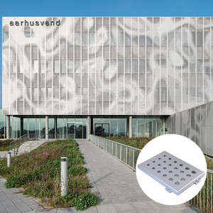 Pannello <span class=keywords><strong>in</strong></span> <span class=keywords><strong>Alluminio</strong></span> Perforato per Facciate, Pannello Decorativo <span class=keywords><strong>in</strong></span> <span class=keywords><strong>Alluminio</strong></span> per Esterni di Edifici - Product Image 6